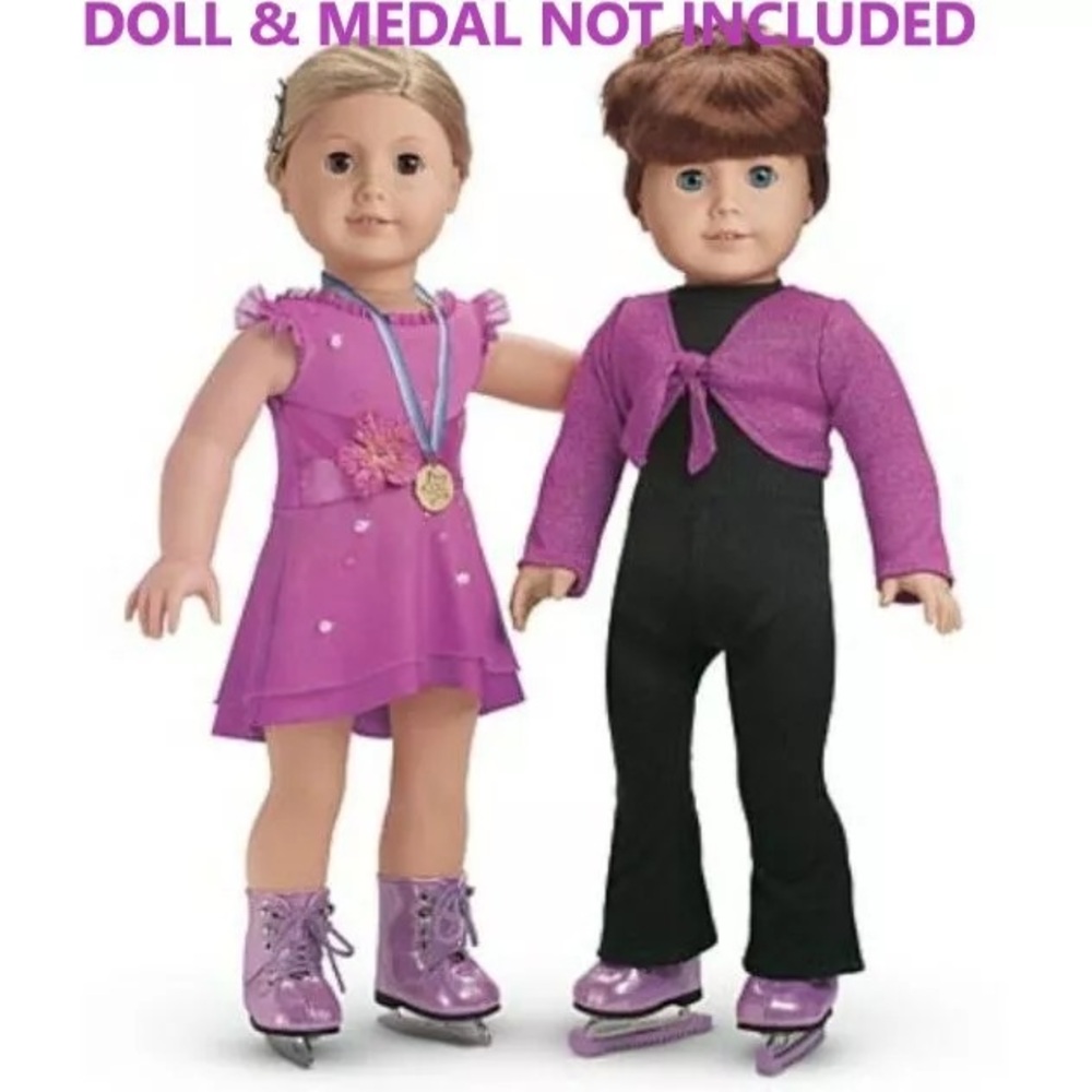 AUTHENTIC AMERICAN GIRL 2005 TWO IN ONE ICE SKATING RETIRED 2014 NO DOLL